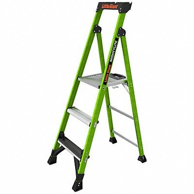 Stepladder 5ft H 1 W Platform 375 lb Cap