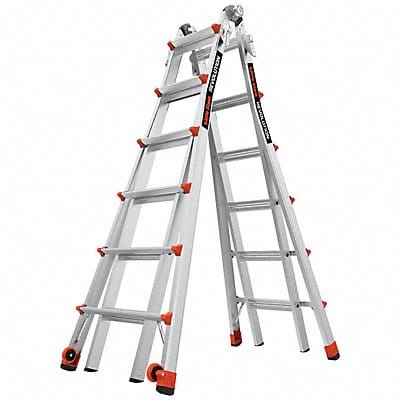 Ladder Aluminum 6 to 11 ft H 300 lb Cap