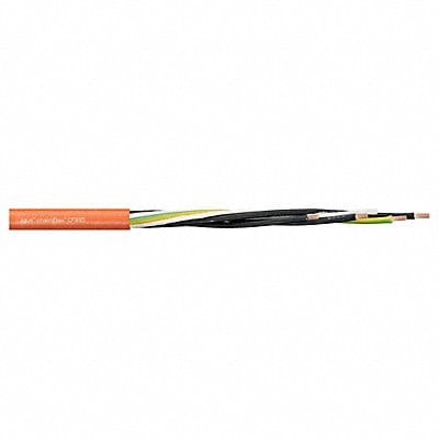 Power Cable PUR 0.67 in dia Lt Orng