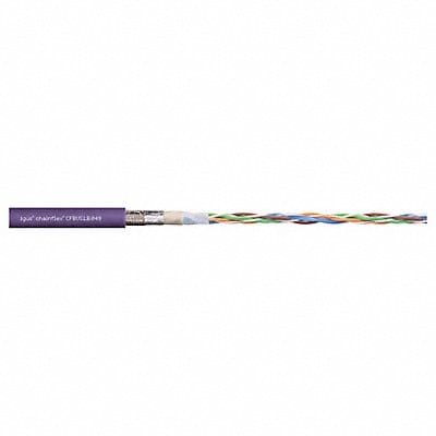 Bus Cable TPE 50 V 0.31 in dia Red