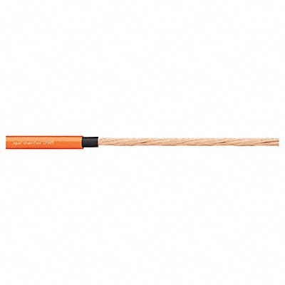 Power Cable PVC 0.3 in dia Pastel Orange