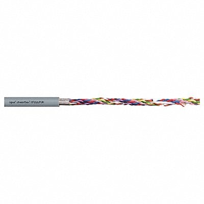 Data Cable PUR 0.26 in dia Window Gray