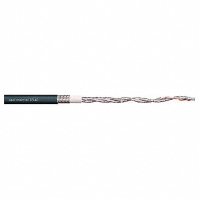 Data Cable PUR 0.45 in dia Gray