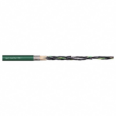 Control Cable Copper 24 AWG Moss Green