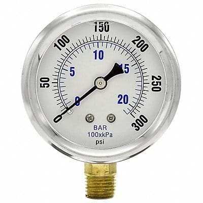 Differential Pressure Gauge 0 to 300 psi