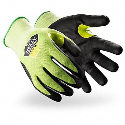 Safety Glove Cut/Heat-Resistant Grn L PR