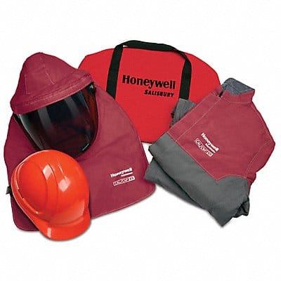 Arc Flash PPE Kit Gray/Red XL