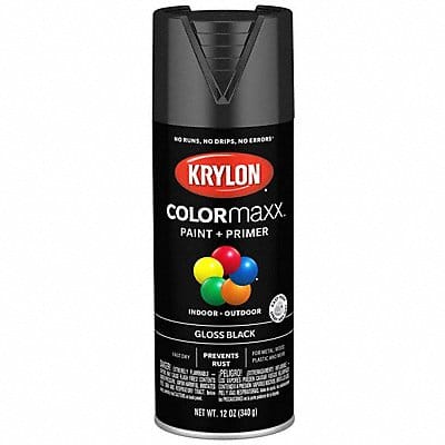 Spray Paint Gloss Black 12 oz