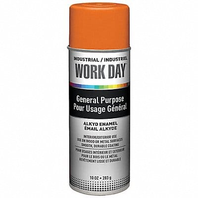 Spray Paint Gloss Orange 10 oz