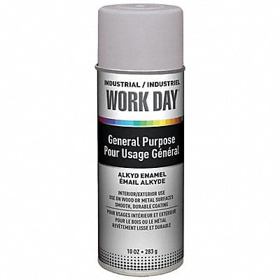 Spray Paint Primer Flat Gray 10 oz