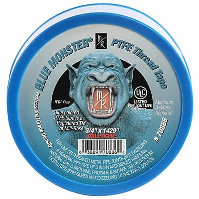 Thread Sealant Tape 3/4 in Blue 1 429 in