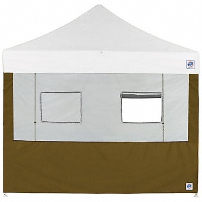 Food Booth Sidewall Green 10 ft H