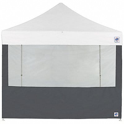 Food Booth Sidewall Gray 13 ft H