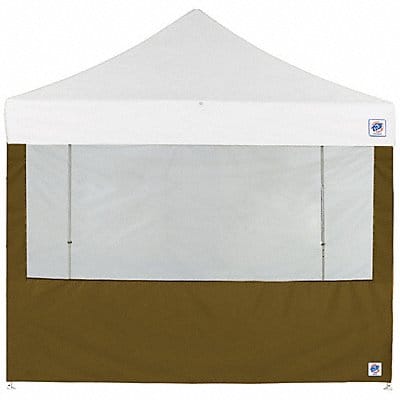 Food Booth Sidewall Green 8 ft W 8 ft H