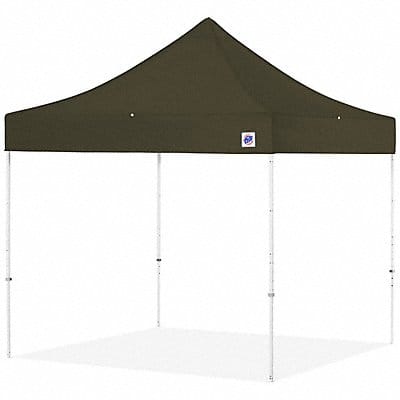 Portable Shelter Green 8 ft W 8 ft L