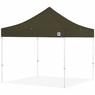 Portable Shelter Green 10 ft W 10 ft L