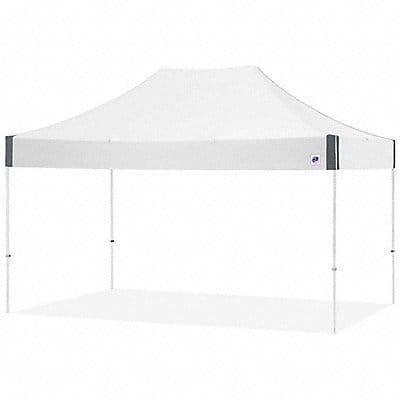 Portable Shelter White 10 ft W 15 ft L