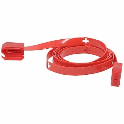 CleanGrip Anti-Ligature Tether Red