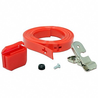 CleanGrip Anti-Ligature Tether Red