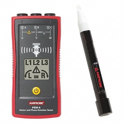 Voltage Detector 1000V AC Backlit LCD