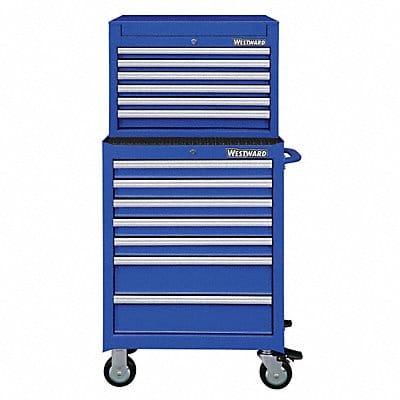 Blue Light Duty Tool Chest/Cabinet Combo