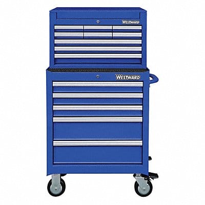 Blue Light Duty Tool Chest/Cabinet Combo