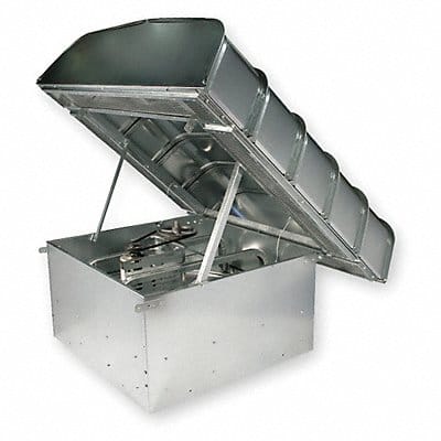 Steel 43 Dia 42.5 H Roof Fan w.Motor