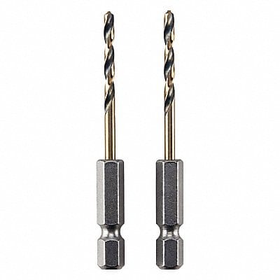 Drill Bits 1/4 Hex PK2