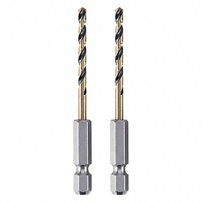 Drill Bits 1/4 Hex PK2