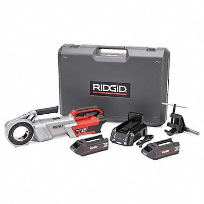 Cordless Pipe Threader Kit 12R 4 Ah 60 V