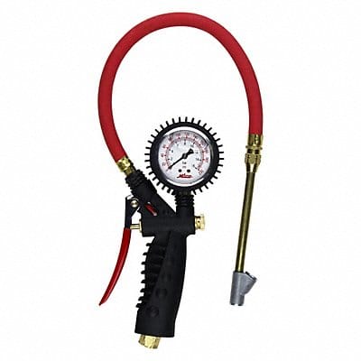 Tire inflatore preesure gauge