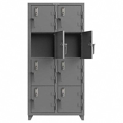 Locker Assembled 36 W 18 D 75 H