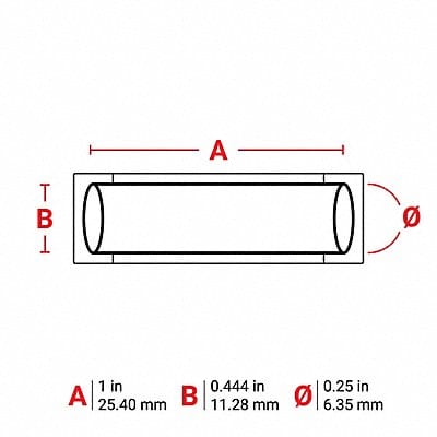 Sleeve Polyolefin Pink 1 W