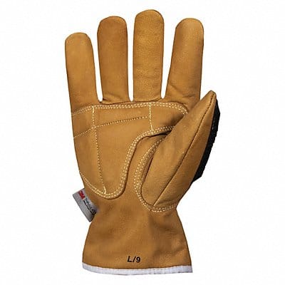 Leather Gloves Tan Back XL PR