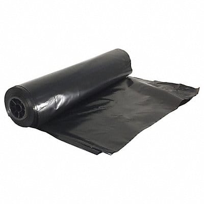 Construction Plastic 100ft L 12 ft W Blk