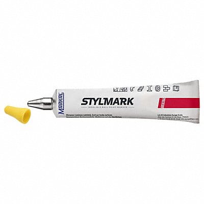 Liquid Paint Markers Tube 6-1/4 L Yellow