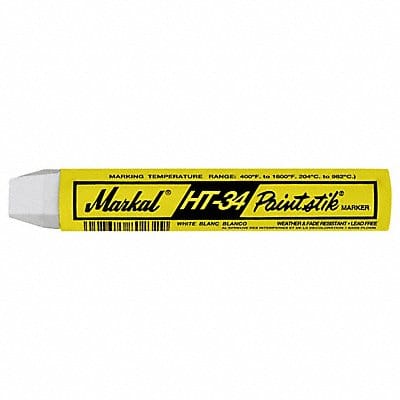 Hot Surface Marker Paint White 4-3/4 L