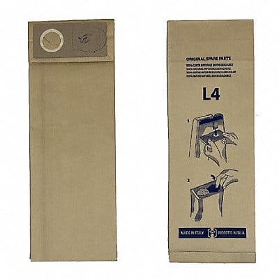 Vacuum Bags Paper 2 ply 4 L 2 W PK10