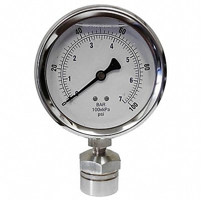 Pressure Gauge 0 to 15000 Range