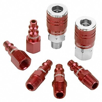 Coupler Plug Kit 1/4 in 1/4 -18 300 psi