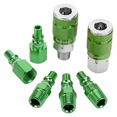 Coupler Plug Kit 1/4 in 1/4 -18 300 psi