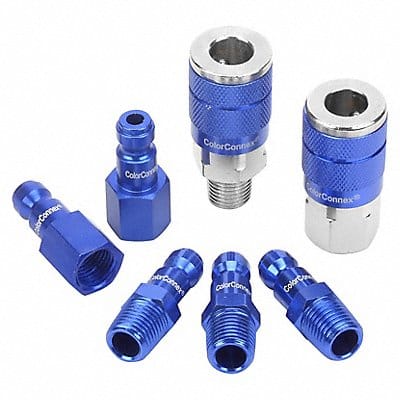 Coupler Plug Kit 1/4 in 1/4 -18 300 psi