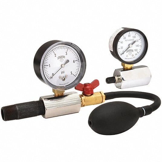 Low Pressure Gas and Water Line Gauges