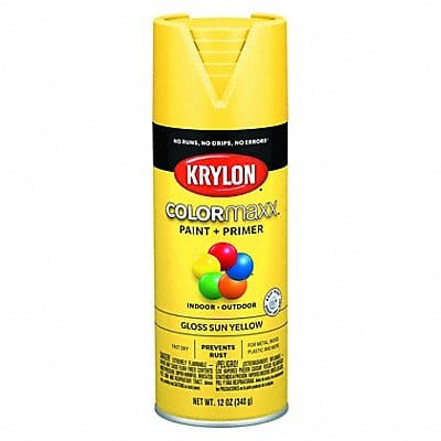 Spray Paint Gloss Sun Yellow 12oz