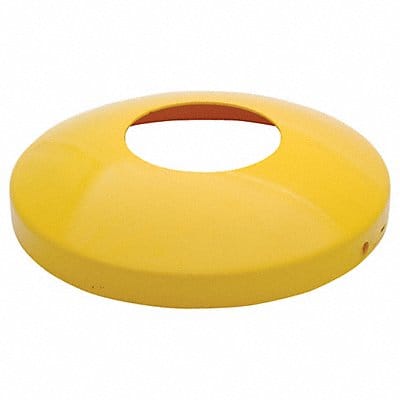 Bollard Dome Cover 5 1/2 W 5 1/2 L YLW