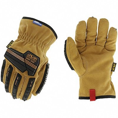 Mechanics Style Gloves Black/Tan L/10 PR