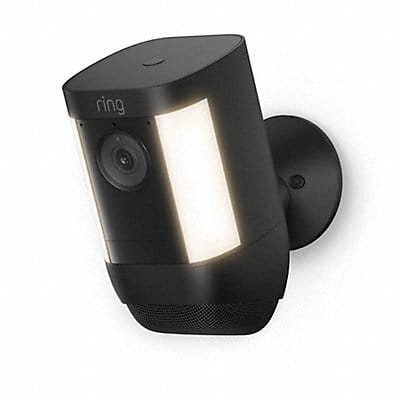 Floodlight Security Camera Black