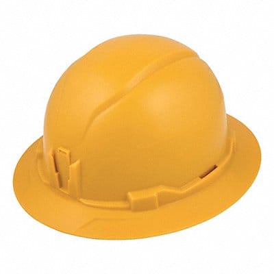 Hard Hat Non-Vented Full Brim Yellow