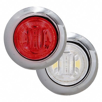 Clearance Marker Light Red/White LED