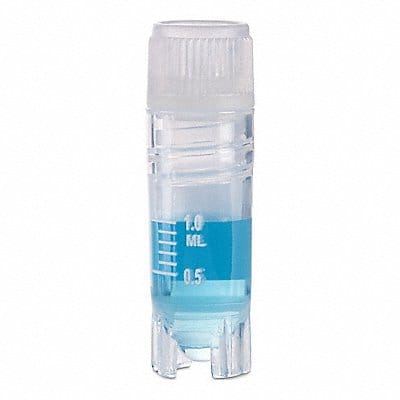 Cryogenic Vial 1 mL 12.2 mm Dia PK500